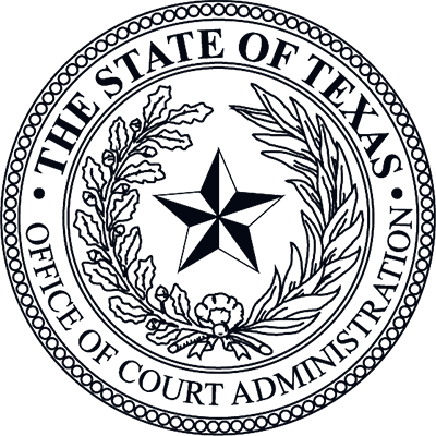 Seal of the Texas Office of Court Administration